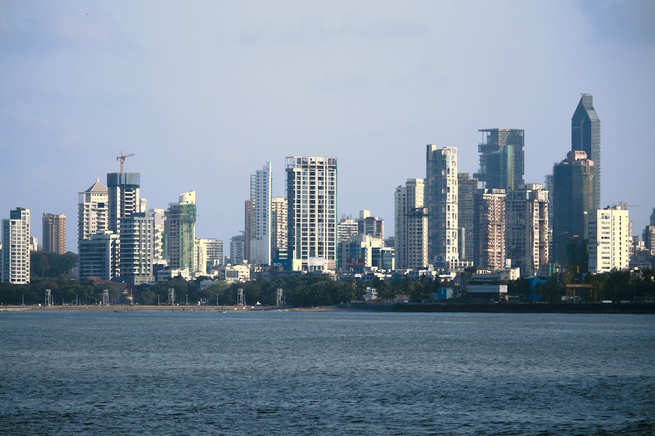 Skyscrapers in Mumbai, India
